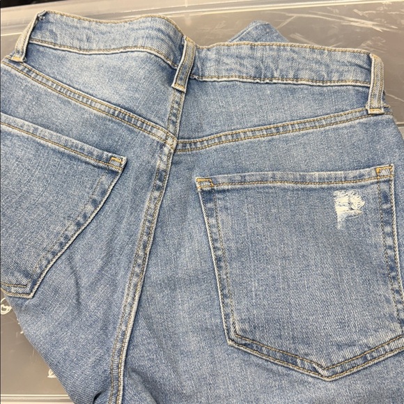 Old Navy high-rise curvy O.G. Straight raw hem size 6 - Picture 5 of 5